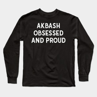 Akbash Obsessed and Proud Long Sleeve T-Shirt